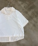 シャツ 半袖 レイヤード半袖プルオーバーシャツ...の詳細画像2