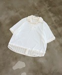 シャツ 半袖 レイヤード半袖プルオーバーシャツ...の詳細画像3
