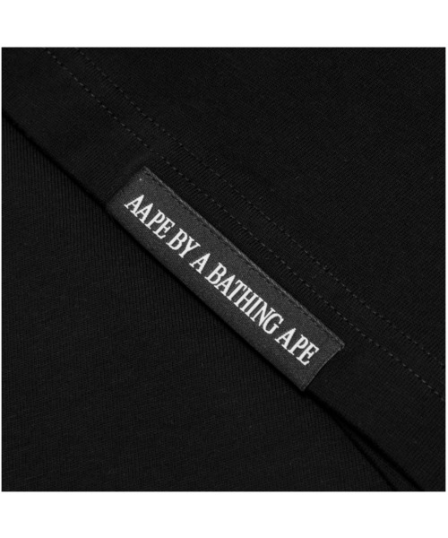 「AAPE BY A BATHING APE」 半袖ポロシャツ X-LARGE バーガンディー メンズ_画像5