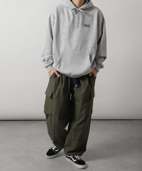 「ZIP FIVE」 「YALE」スウェットカットソー LARGE チャコール メンズ_画像2