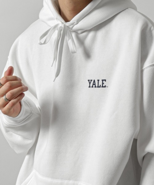 「ZIP FIVE」 「YALE」スウェットカットソー LARGE チャコール メンズ_画像6