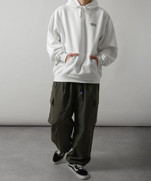 「ZIP FIVE」 「YALE」スウェットカットソー LARGE チャコール メンズ_画像8