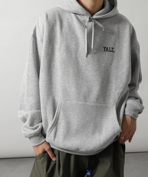 「ZIP FIVE」 「YALE」スウェットカットソー LARGE チャコール メンズ_画像9