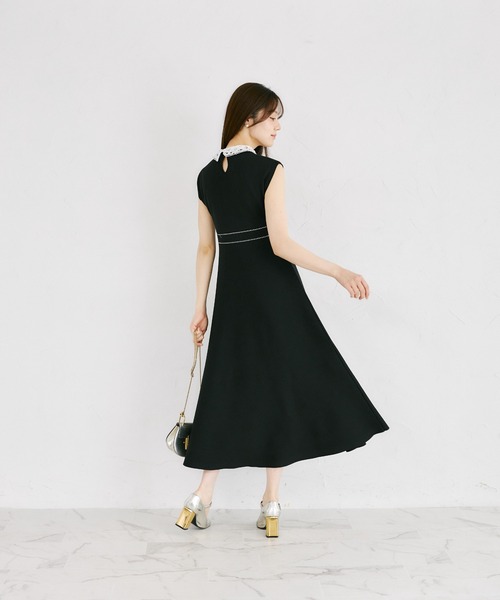 tocco closet（トッコ クローゼット） ワンピース 2WAYレース襟