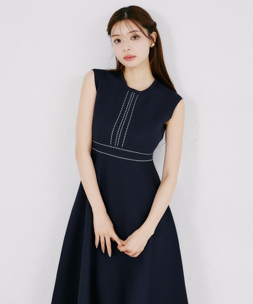 tocco closet（トッコ クローゼット） ワンピース 2WAYレース襟
