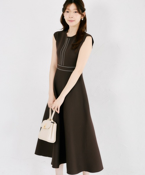 tocco closet（トッコ クローゼット） ワンピース 2WAYレース襟