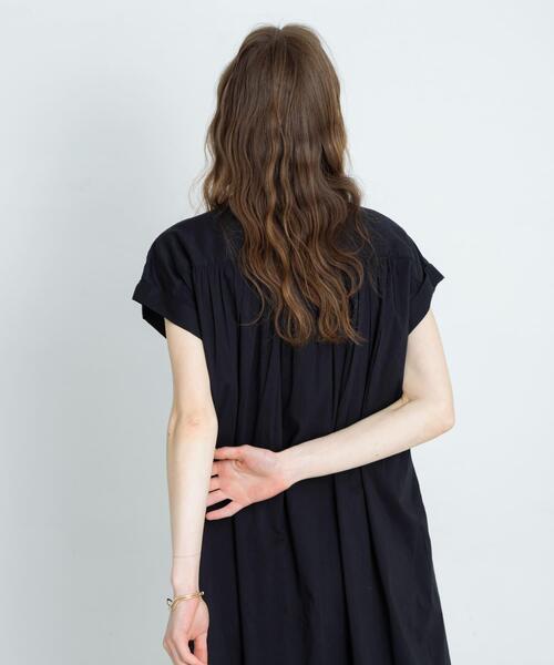 「URBAN RESEARCH Sonny Label」 半袖ワンピース FREE ブラック レディース_画像4