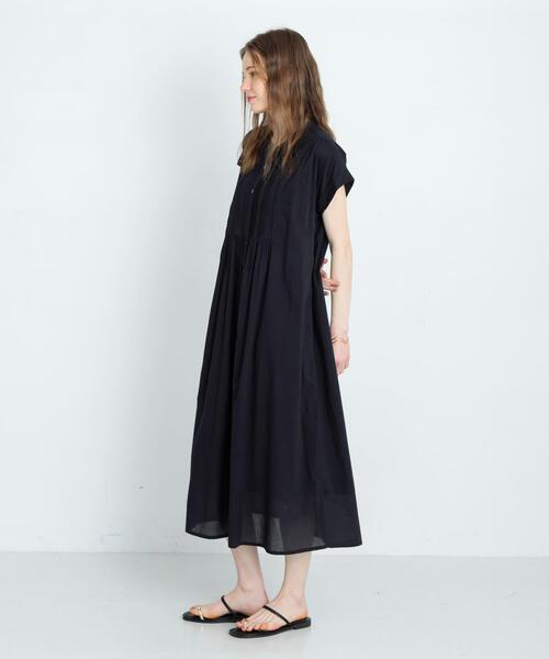 「URBAN RESEARCH Sonny Label」 半袖ワンピース FREE ブラック レディース_画像7