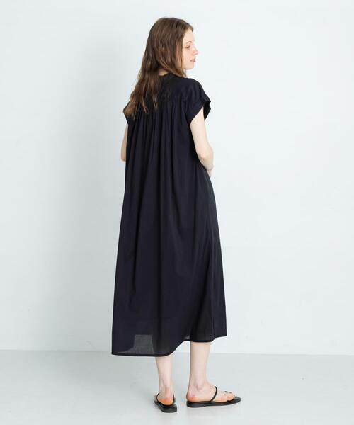 「URBAN RESEARCH Sonny Label」 半袖ワンピース FREE ブラック レディース_画像8