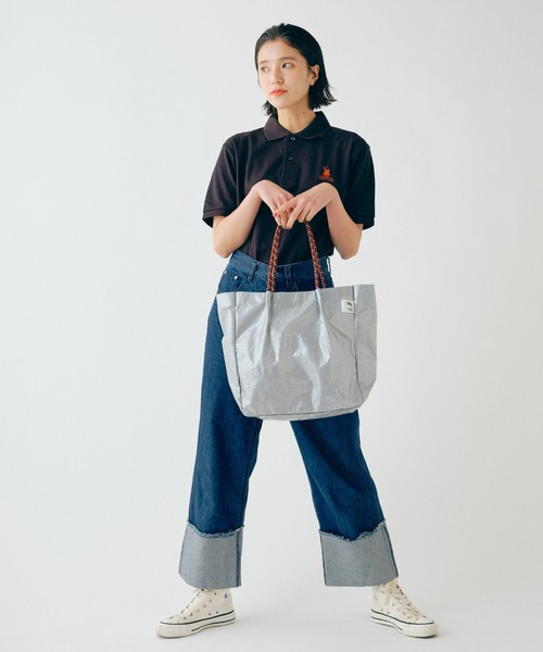 Daily russet（デイリー ラシット） トートバッグ FREE シルバー 