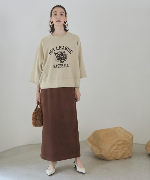 「ANGIE」 半袖Tシャツ FREE ブラック レディース_画像2