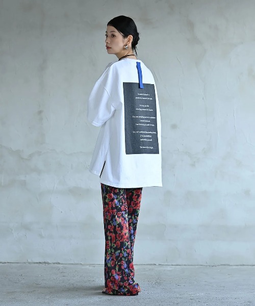 「funda mine」 半袖Tシャツ 02 ホワイト レディース_画像6