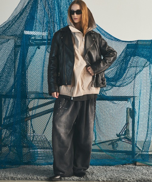 MAISON SPECIAL（メゾンスペシャル） 革ジャン ライダース 「UNISEX