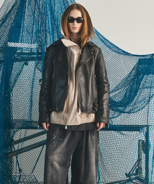 MAISON SPECIAL（メゾンスペシャル） 革ジャン ライダース 「UNISEX