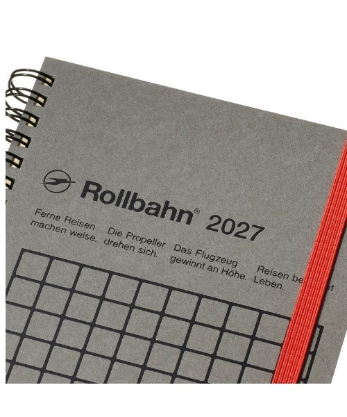 Rollbahn 手帳 「2027年版／2026年10月始まり手帳」ロルバーン