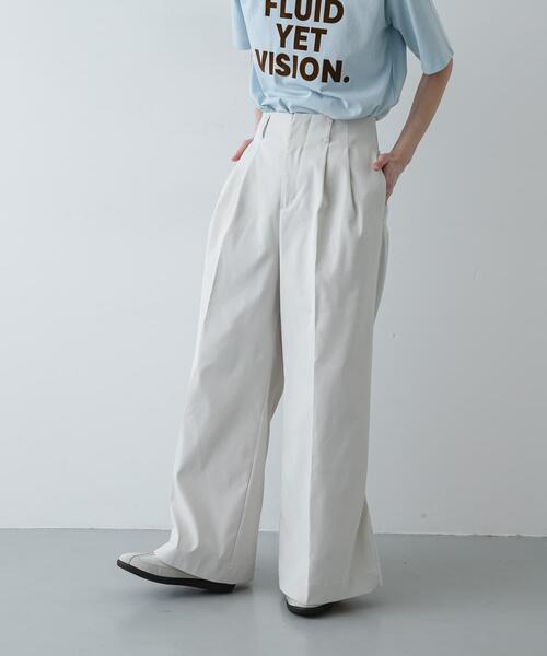 「SENSE OF PLACE by URBAN RESEARCH」 チノパンツ LARGE ベージュ レディース_画像5