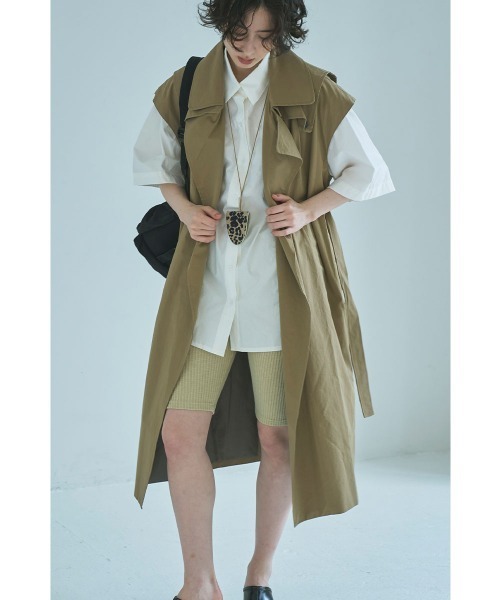 marjour（マージュール） トレンチコート コート TRENCH LONG VEST 