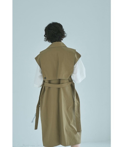 marjour（マージュール） トレンチコート コート TRENCH LONG VEST 