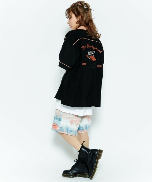 Candy Stripper パンツ CANDY TIE DYE ハーフパンツ : ZOZOTOWN