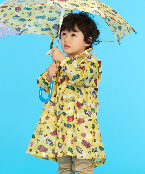 Kids Foret（キッズフォーレ） レインコート カッパ KF 男児総柄