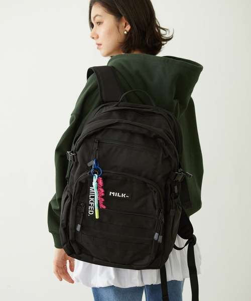 ミルクフェド リュックサック 30L MILKFED.（ミルクフェド） デイバック リュック 「30L」ACTIVE DOUBLE