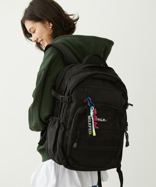 デイバック リュック 「30L」ACTIVE DOUBLE POCKET MOLLE BACKPACK / 大容量 「PC収納可・A4サイズ」の画像