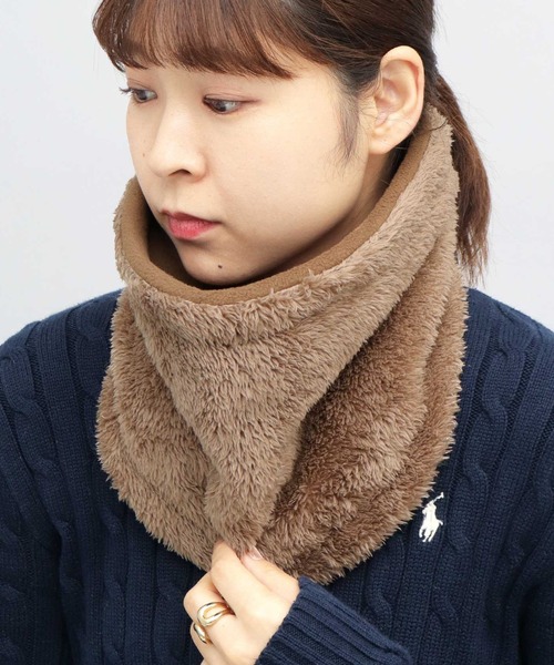 A.M.S. ネックウォーマー スヌード A.M.S.別注 選べる4素材 ボリューム