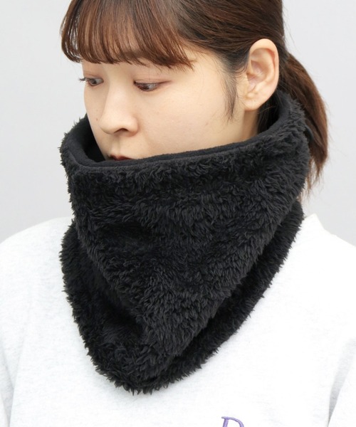A.M.S. ネックウォーマー スヌード A.M.S.別注 選べる4素材 ボリューム