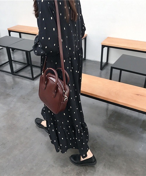 gossip!ロサンゼルス ワンピース 「サイズあり」ドット柄 フリル