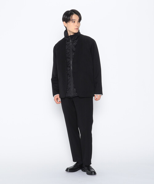 COMME CA ISM ダウンベスト ベスト 接結 ダウン メンズ