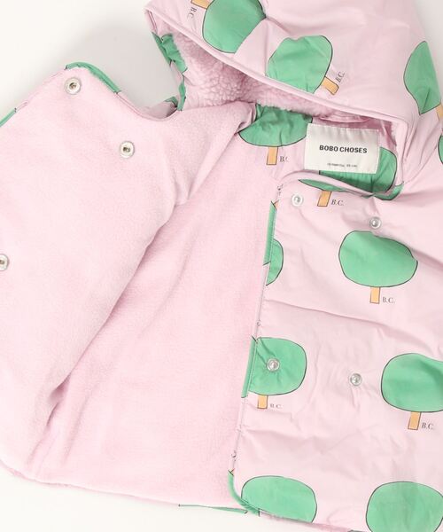 BOBO CHOSES（ボボショーズ） ダウン アウター Baby Green Tree all