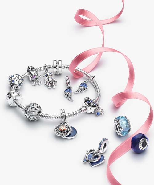 PANDORA（パンドラ） チャーム ボールド スパークリング スター