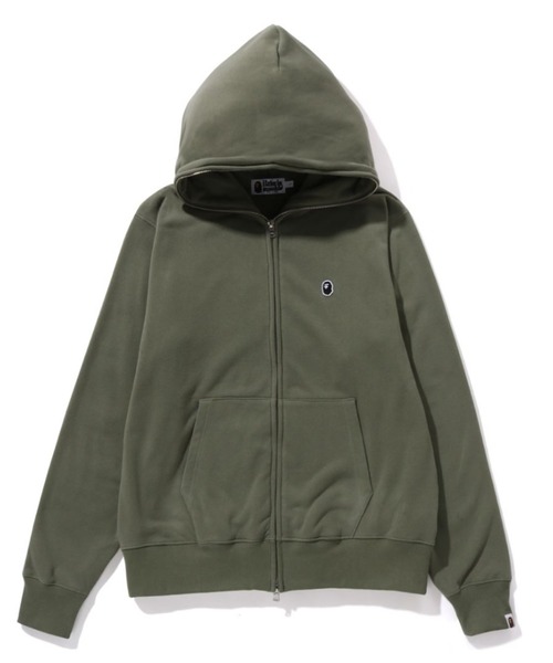 パーカー APE HEAD ONE POINT FULL ZIP HOODIE M APE HEAD ONE POINT FULL ZIP HOODIE BATHING