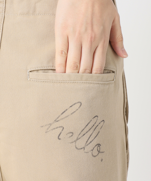 パンツ DRAWING CHINO PANTS FRAMeWORK パンツ チノパン DRAWING CHINO PANTS レディース