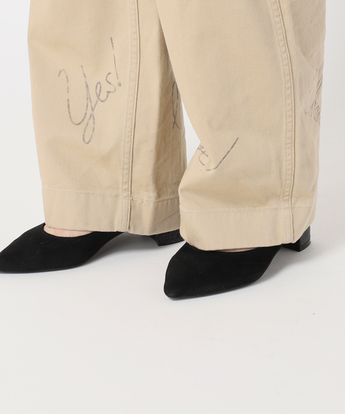 FRAMeWORK パンツ チノパン 「追加」DRAWING CHINO PANTS