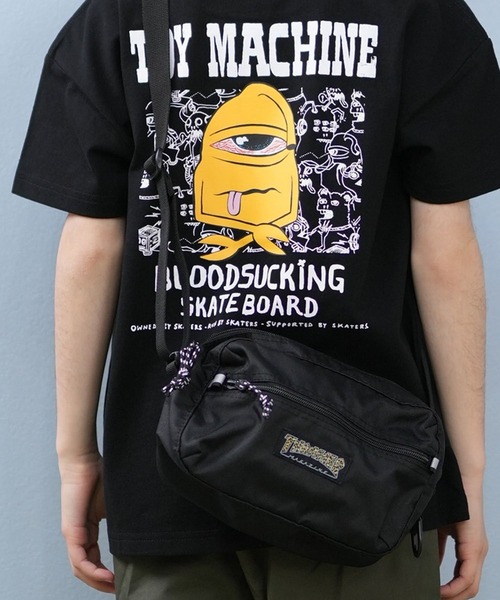THRASHER（スラッシャー） ポーチ キッズ バック BAG ミニショルダー