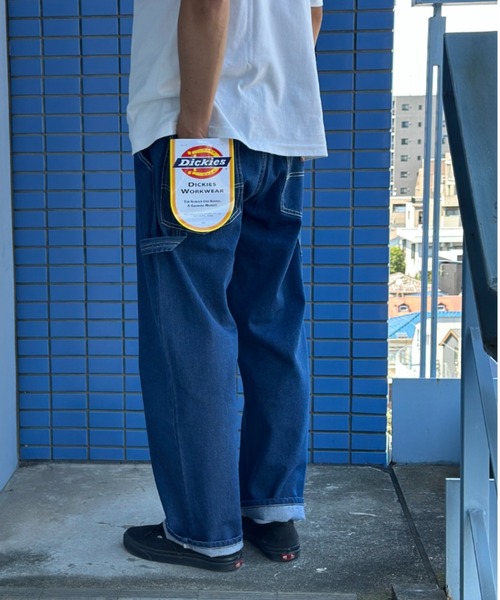 Diekies ペンキパンツ Dickies 古着 ディッキーズ ペイント ダックペインターパンツ