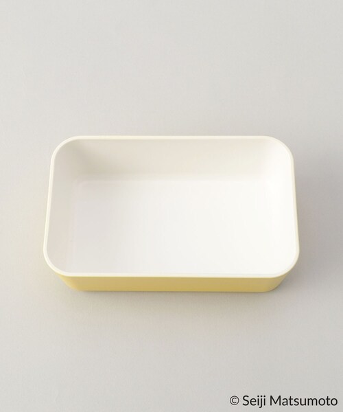 あめとゆき　スクエアBOX 212 KITCHEN STORE 弁当箱 スクエアランチボックス 600ml YE 「ANDY