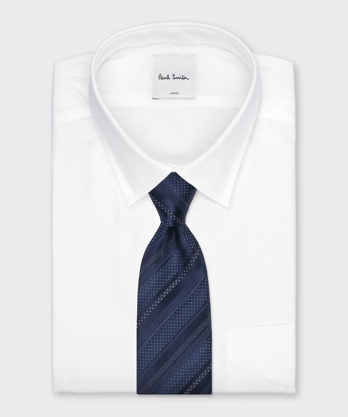 Paul Smith（ポール・スミス） ネクタイ ピンドット レジメンタル タイ