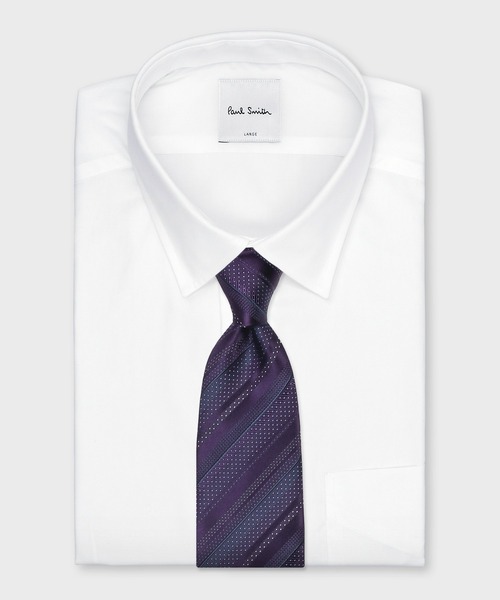 Paul Smith（ポール・スミス） ネクタイ ピンドット レジメンタル タイ