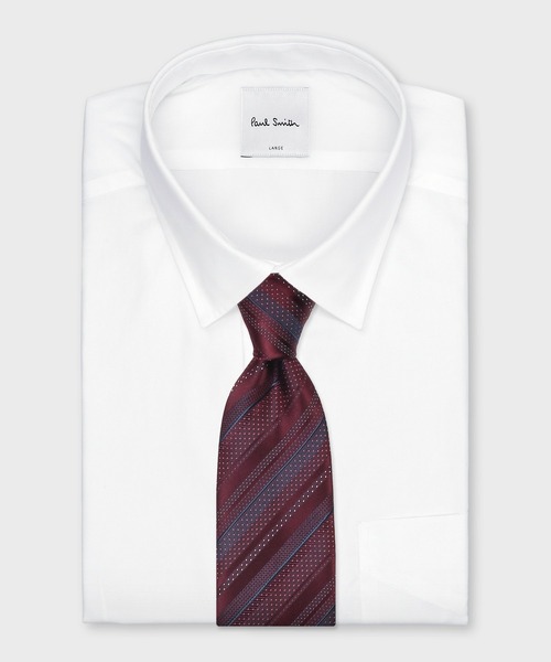 Paul Smith（ポール・スミス） ネクタイ ピンドット レジメンタル タイ