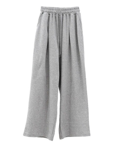 I-SOOK スウェットパンツ ジャージ スウェットワイドパンツ