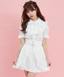 Secret Honey スカート フィッシュテールレースオーバースカート