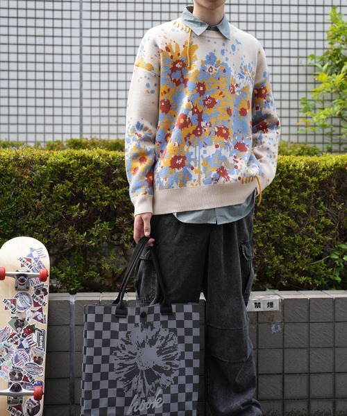 G&F Co. HUNTING INDIAN サマーニット　商品タグなし G&F Co. ジーアンドエフ COTTON SWEATER コットンセーター