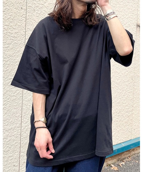 tシャツ 「MODISH GAZE」USAコットンビックサイズ半袖TシャツCOOL＆UVCUT(CP) レディース メンズ