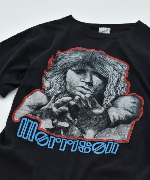  Hunt（ロイヤル・ハント）ヴィンテージTシャツ 当時物　未使用品 LABORATORY BERBERJINR tシャツ 「ヴィンテージ古着」80's Jim Morison