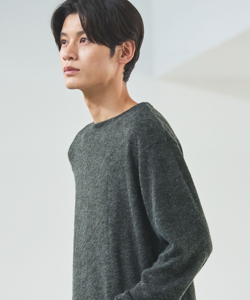 ESSENTIALS WARDROBE セーター ニット マイクロメランジシャギー