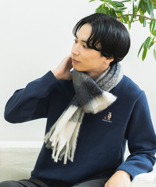 BEAMS HEART（ビームス ハート） マフラー 「ユニセックス」シャギー