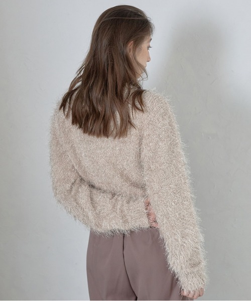 ニット セーター 「MINERTE」feather knit pullover / フェザーニットコンパクトプルオーバー レディース MINERTE ニット セーター 「MINERTE」feather knit pullover