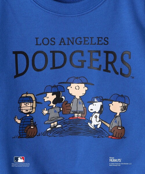 MLB トレーナー SHIPS KIDS:85〜95cm / スヌーピー×MLB スウェット